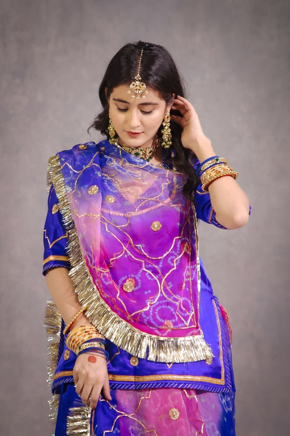 Real Silver Poshak — The Grand Abhaneri